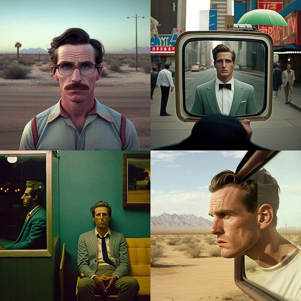Spike Jonze style, Midjourney V4, render 1 of 4