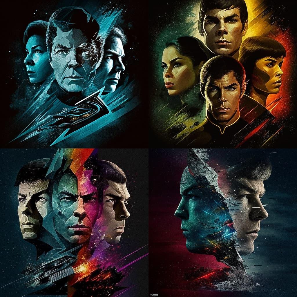 Star Trek style, Midjourney V4, render 1 of 4