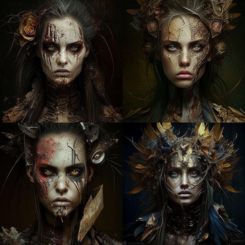 Stefan Gesell style, Midjourney V4, render 1 of 4