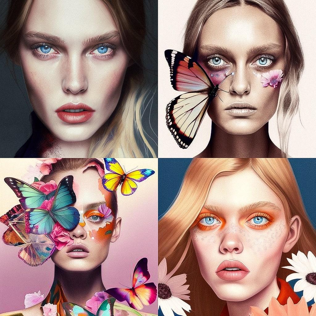 Stella McCartney style, Midjourney V4, render 1 of 4