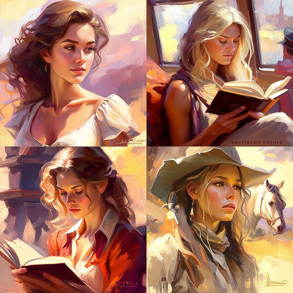 Steve Henderson style, Midjourney V4, render 1 of 4