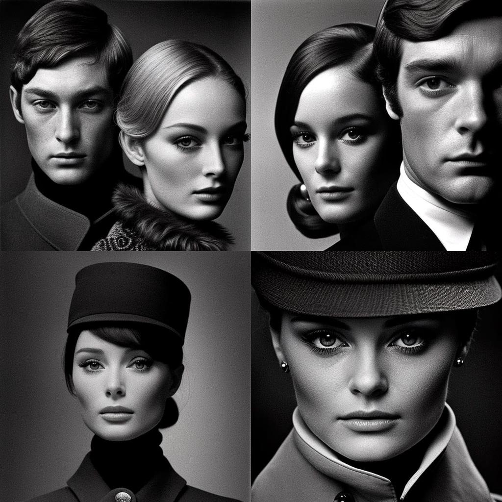 Terence Donovan style, Midjourney V4, render 1 of 4