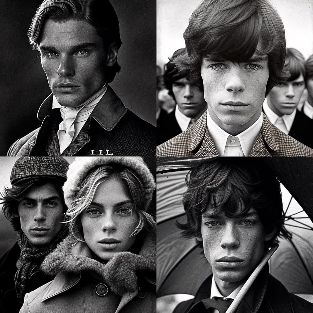 Terry O'Neill style, Midjourney V4, render 1 of 4