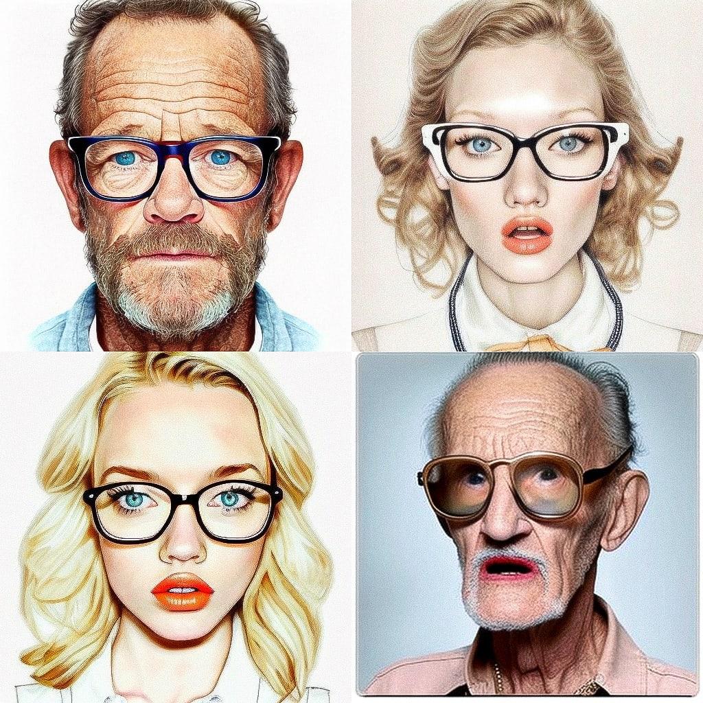 Terry Richardson style, Midjourney V4, render 1 of 4