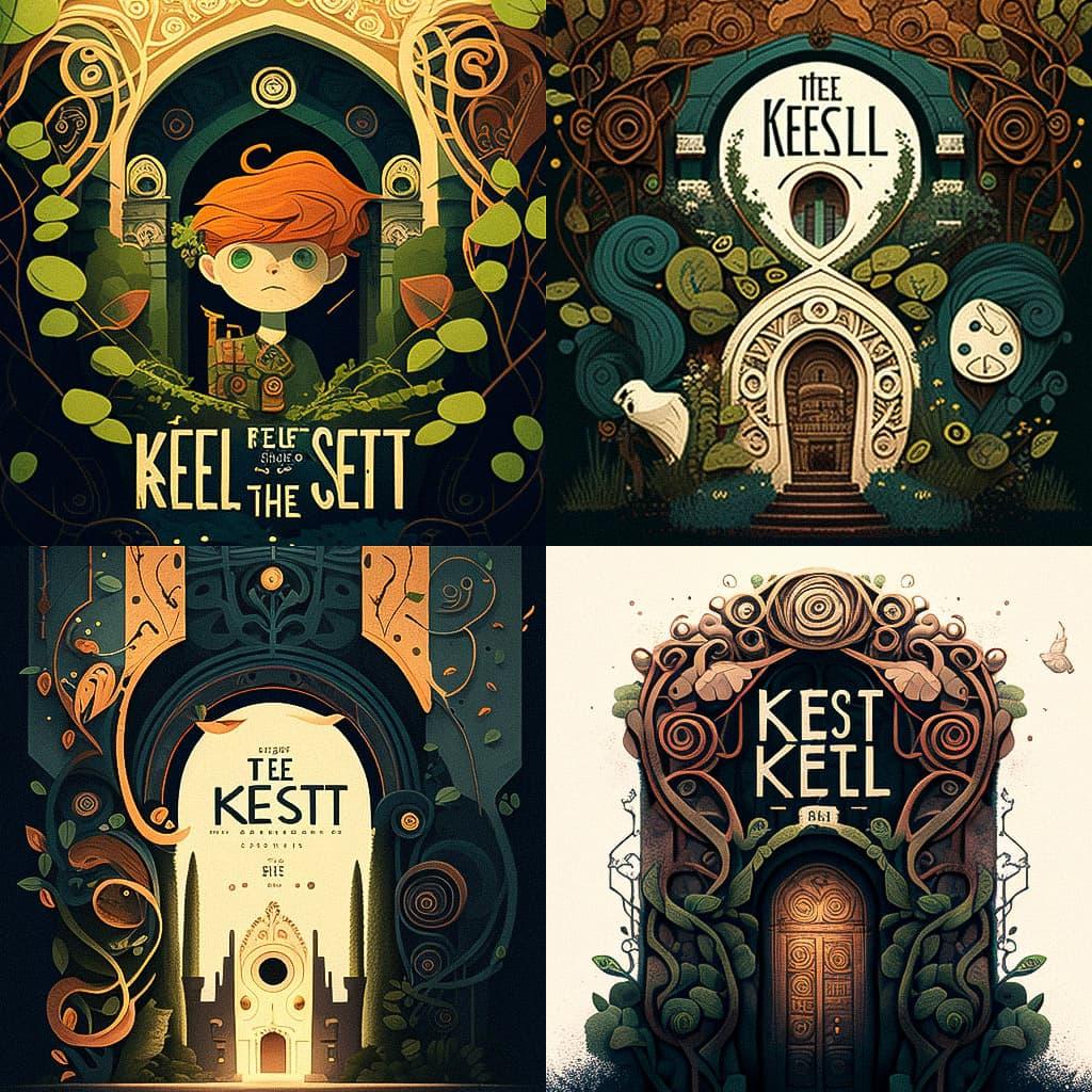 The Secret of Kells style, Midjourney V4, render 1 of 4