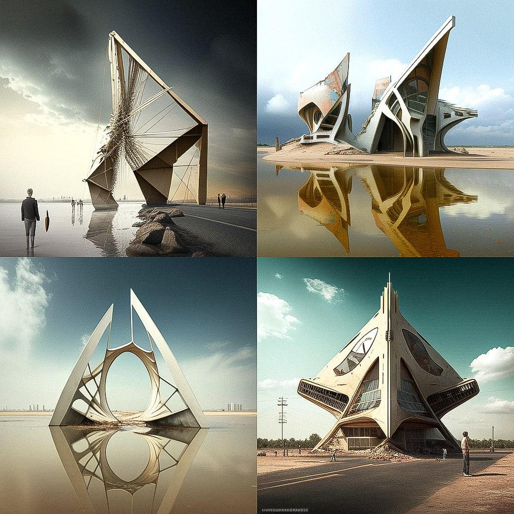 Theo Jansen style, Midjourney V4, render 1 of 4