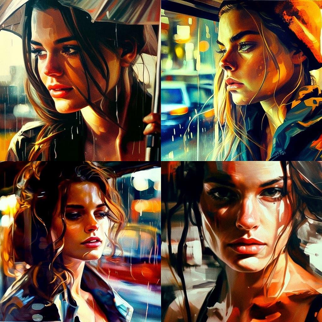Thomas Saliot style, Midjourney V4, render 1 of 4