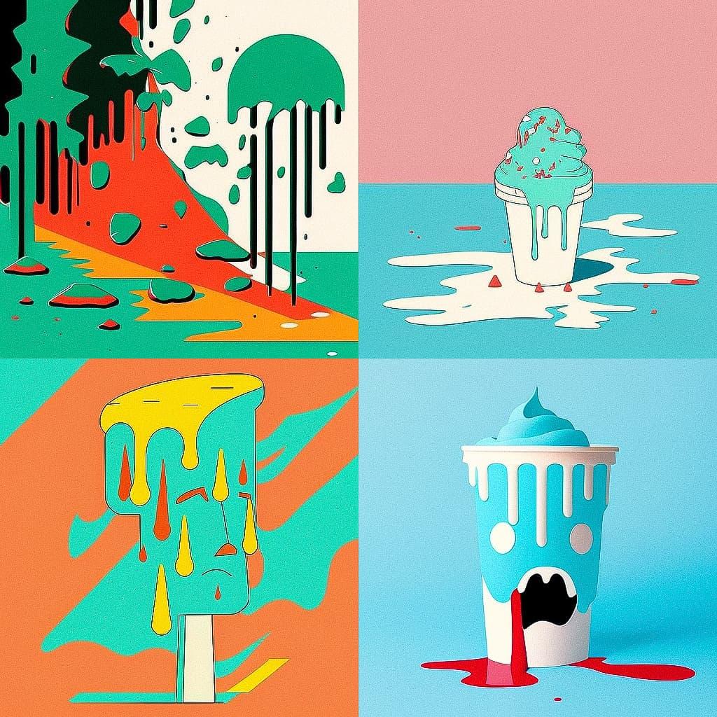 Tim Lahan style, Midjourney V4, render 1 of 4