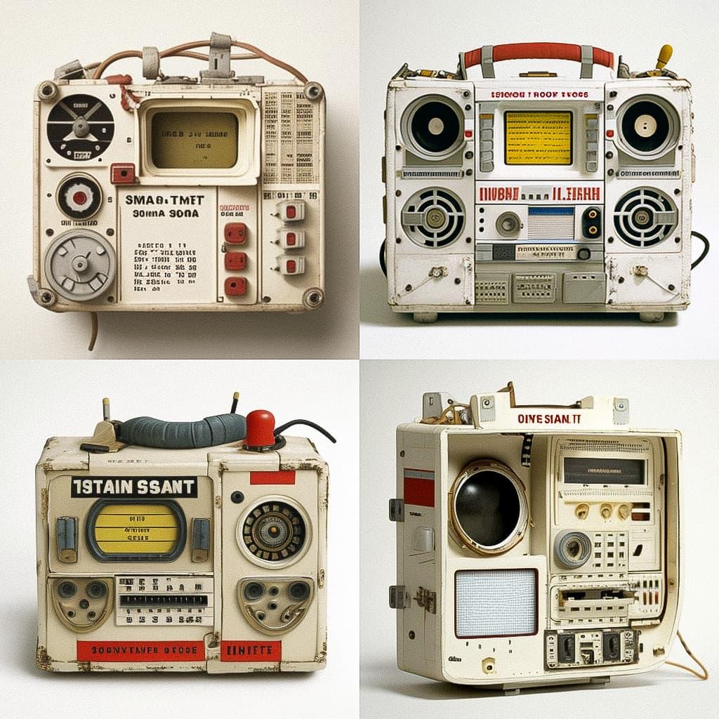 Tom Sachs style, Midjourney V4, render 1 of 4