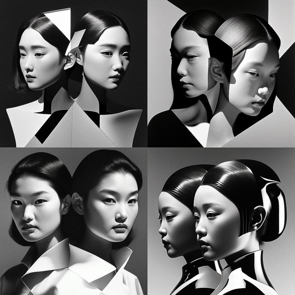 Tomoo Gokita style, Midjourney V4, render 1 of 4