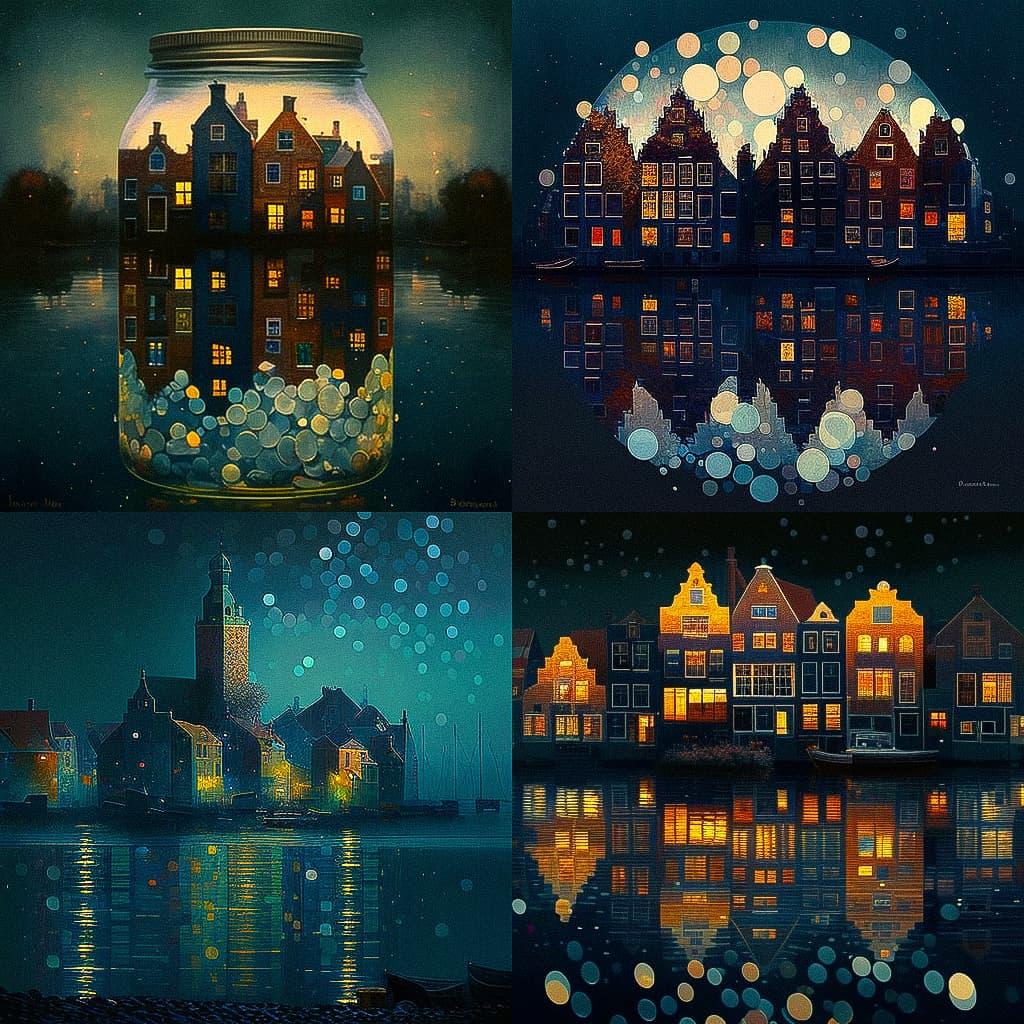 Ton Dubbeldam style, Midjourney V4, render 1 of 4