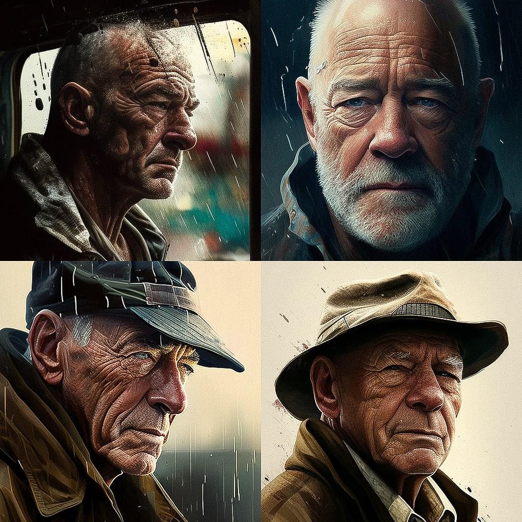 Tony Scott style, Midjourney V4, render 1 of 4