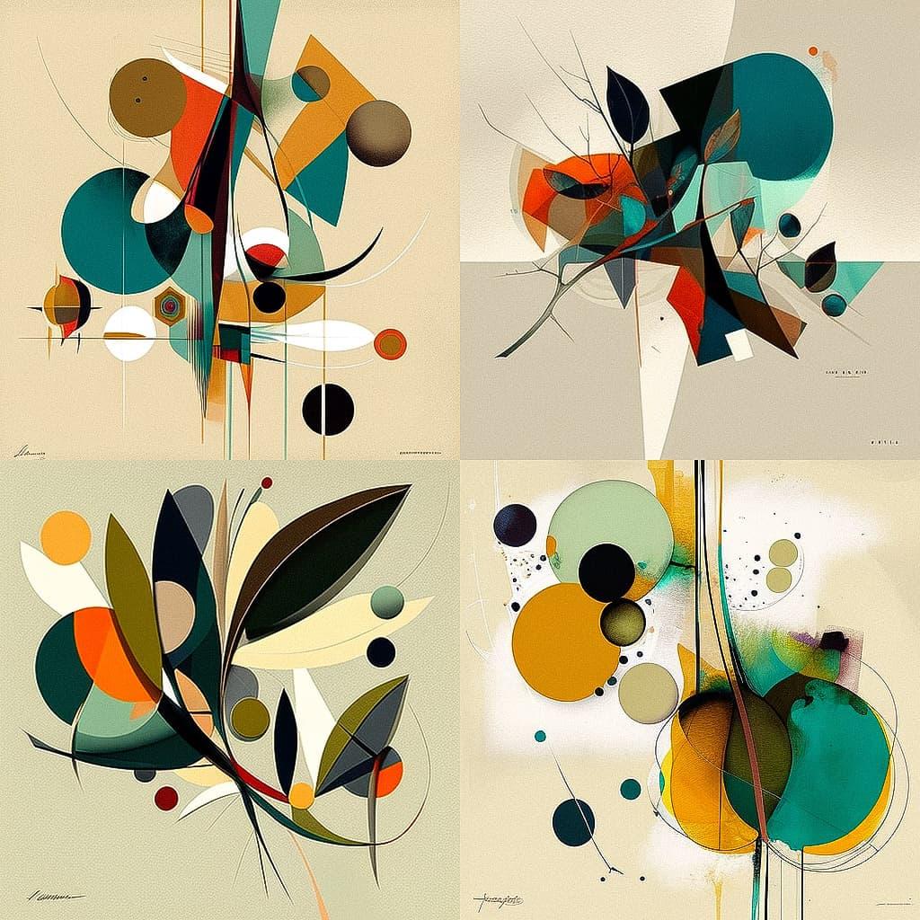 Tracey Adams style, Midjourney V4, render 1 of 4