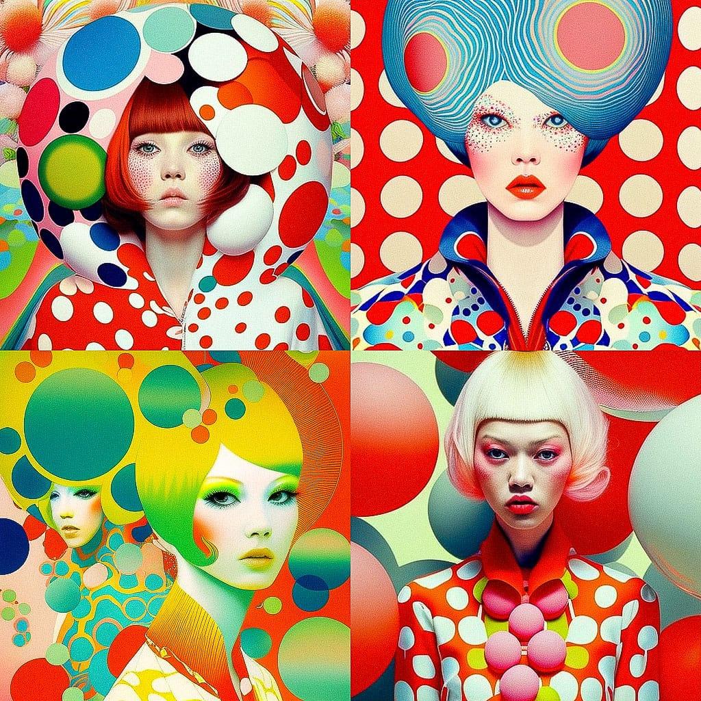 Tsumori Chisato style, Midjourney V4, render 1 of 4