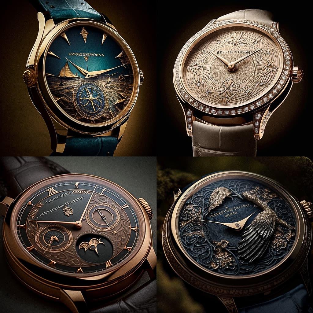 Vacheron Constantin style, Midjourney V4, render 1 of 4