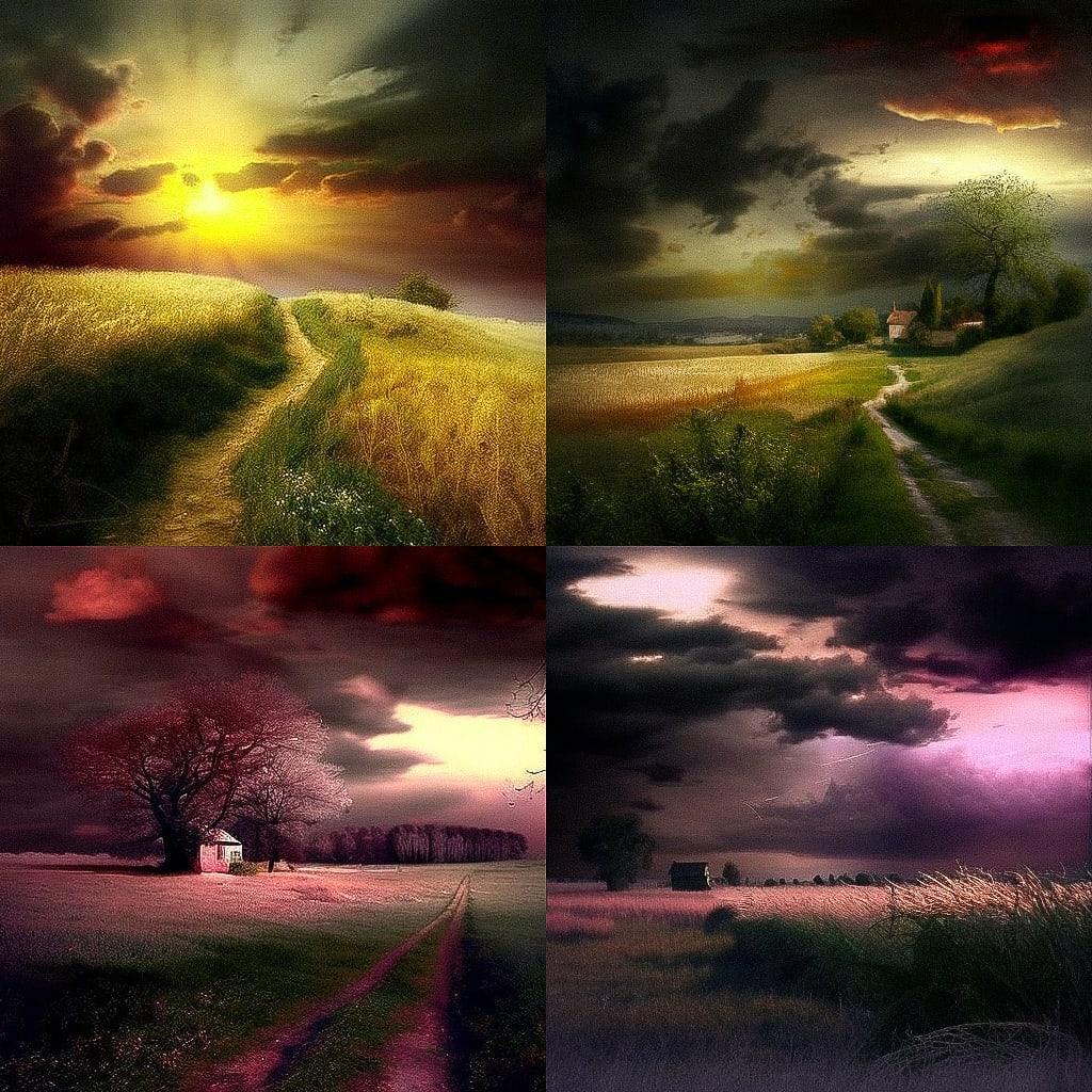Veronika Pinke style, Midjourney V4, render 1 of 4