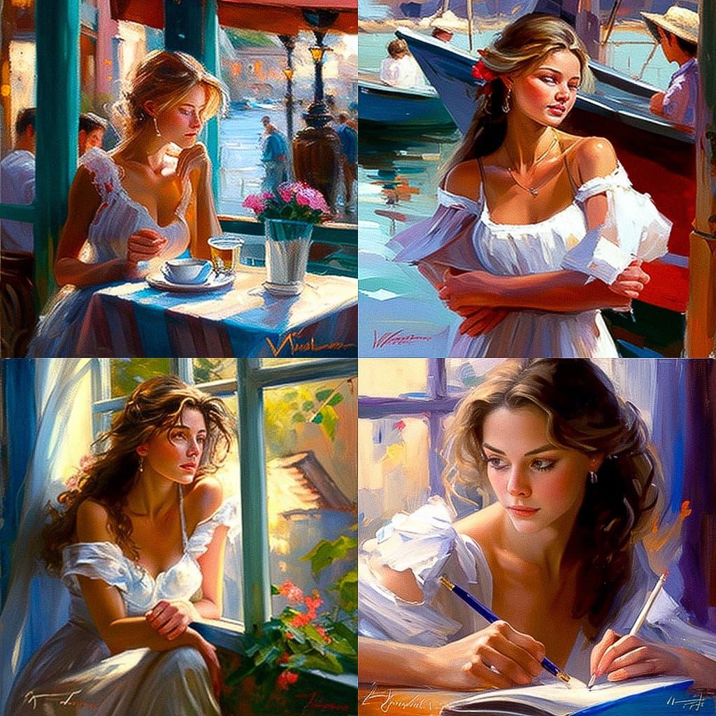 Vladimir Volegov style, Midjourney V4, render 1 of 4