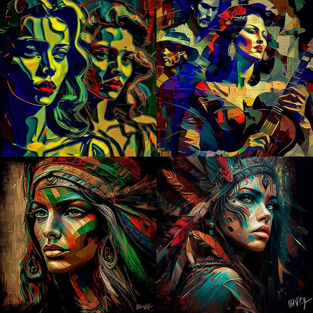 Walter Quirt style, Midjourney V4, render 1 of 4