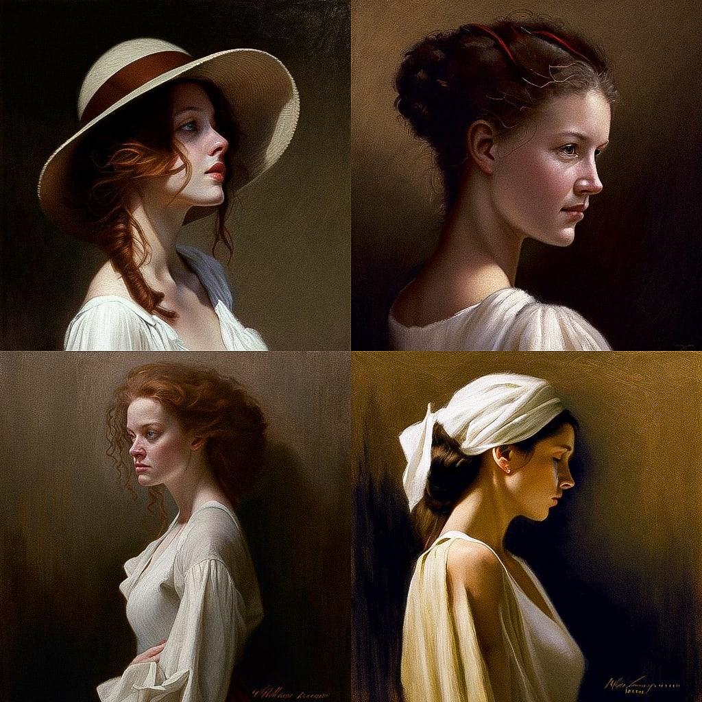 William Whitaker style, Midjourney V4, render 1 of 4