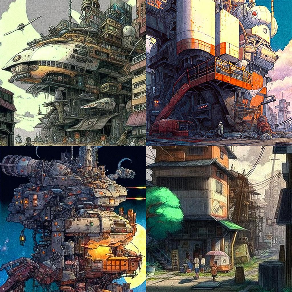 Yoshiyuki Tomino style, Midjourney V4, render 1 of 4