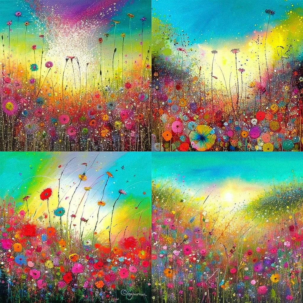 Yvonne Coomber style, Midjourney V4, render 1 of 4