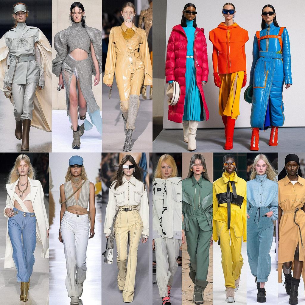 2020s fashion style, Midjourney V5, render 1 of 4