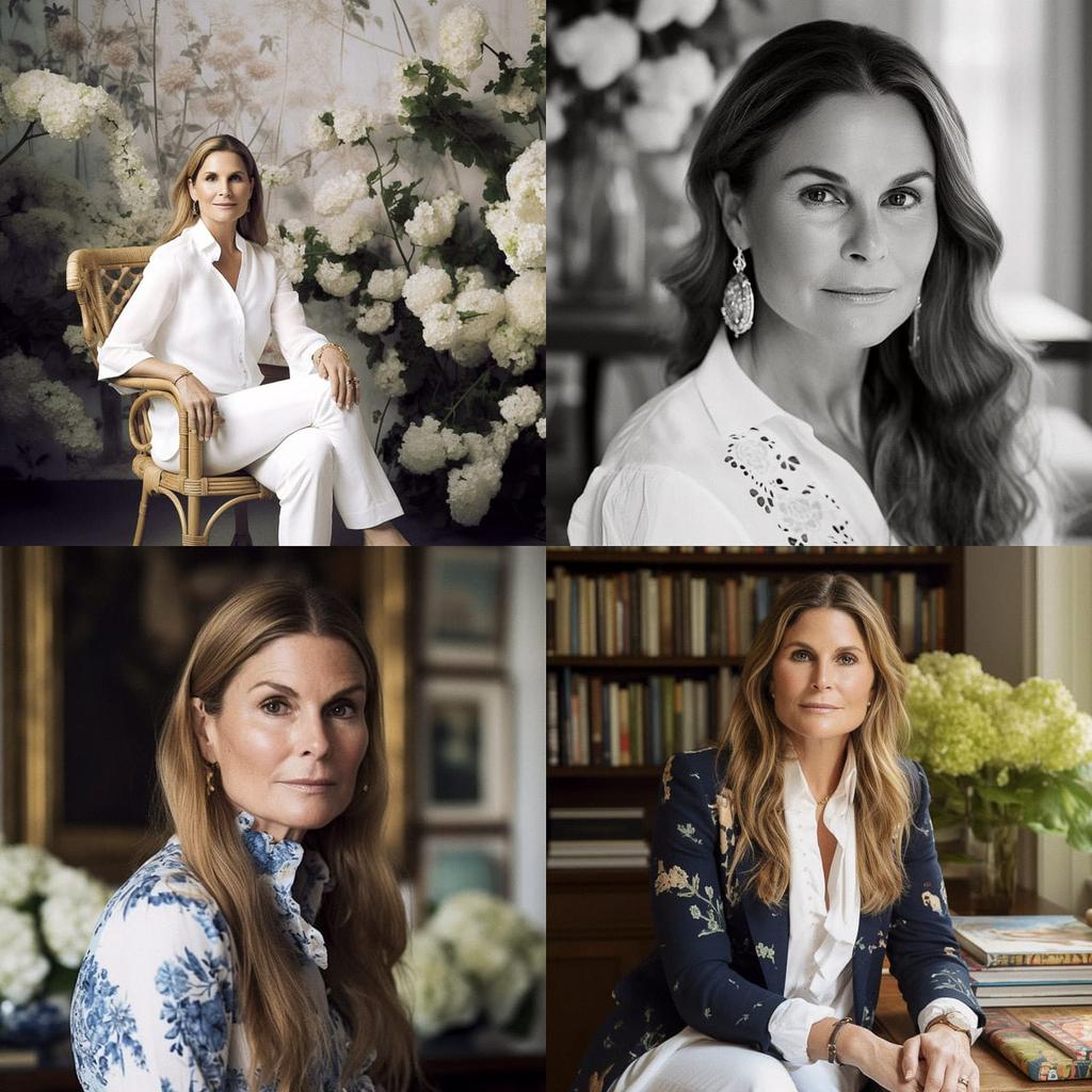 Aerin Lauder style, Midjourney V5, render 1 of 4