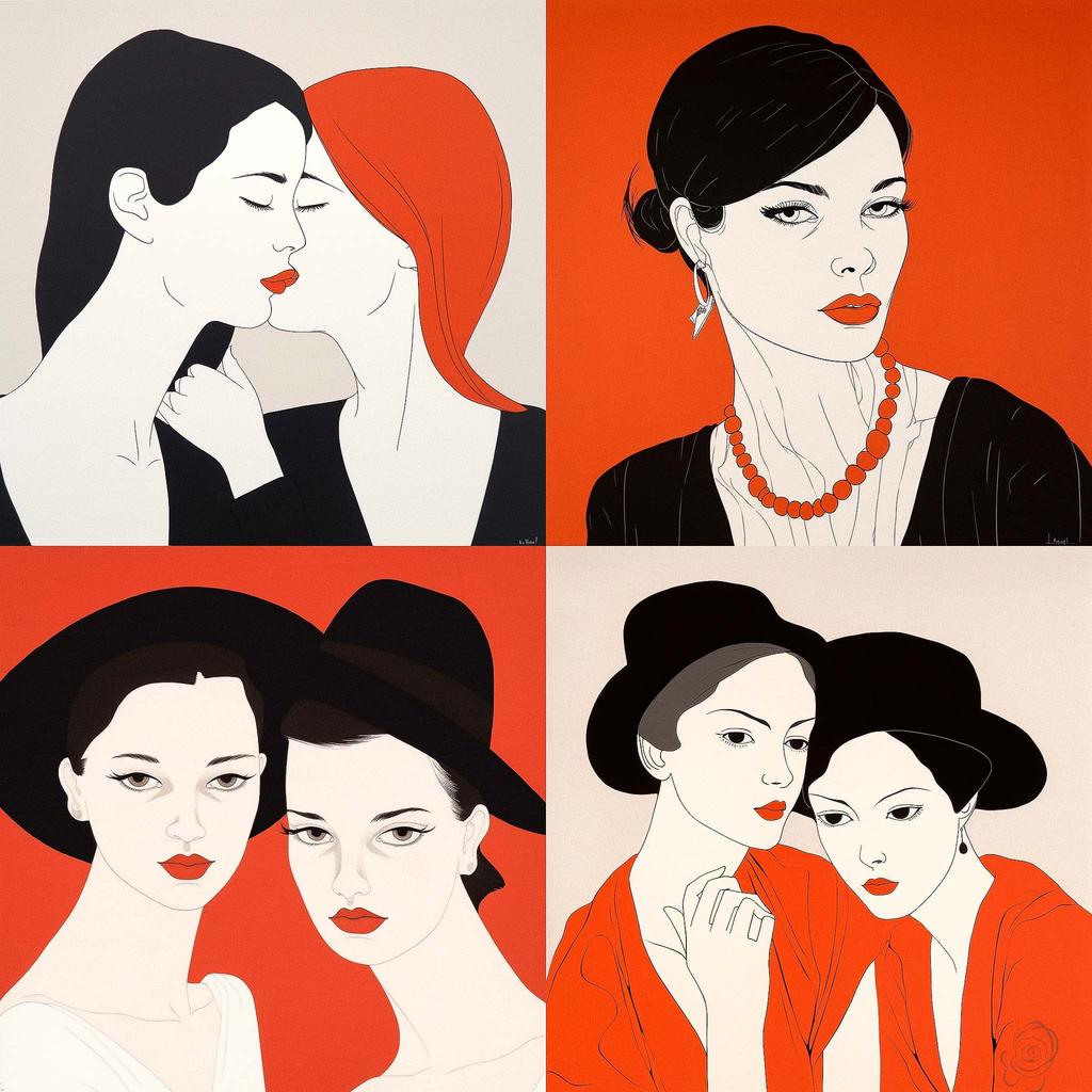 Agathe Sorlet style, Midjourney V5, render 1 of 4