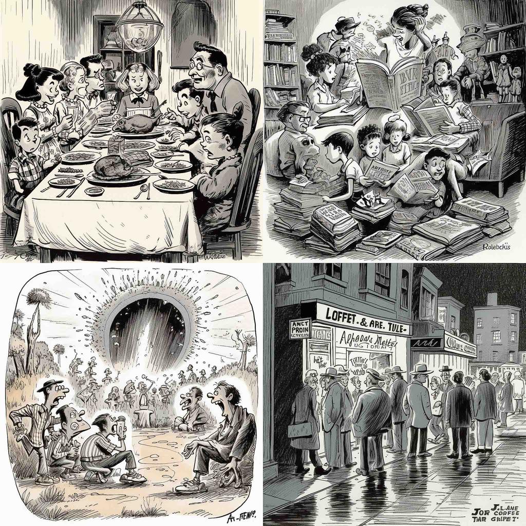 Al Jaffee style, Midjourney V5, render 1 of 4