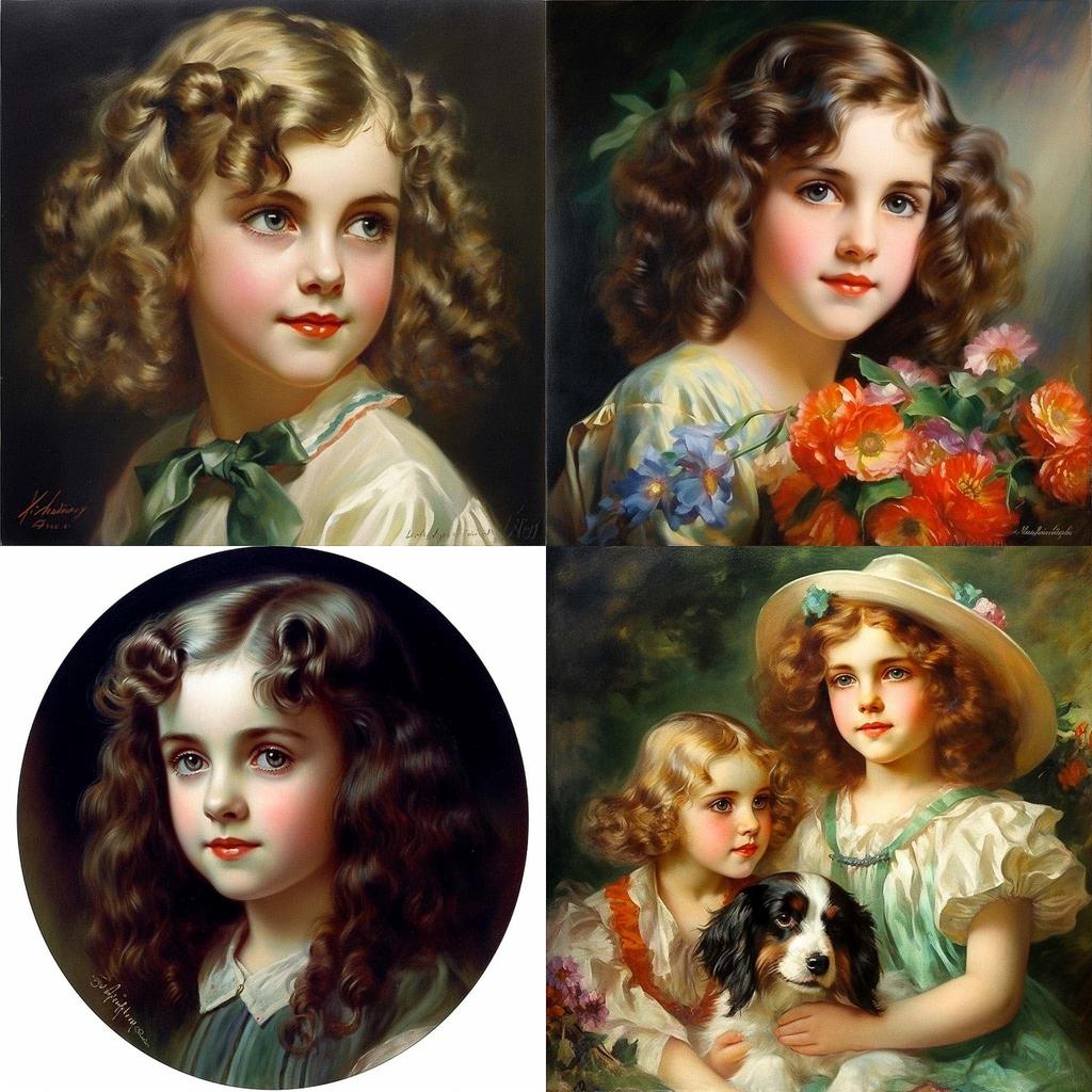 Albert Lynch style, Midjourney V5, render 1 of 4