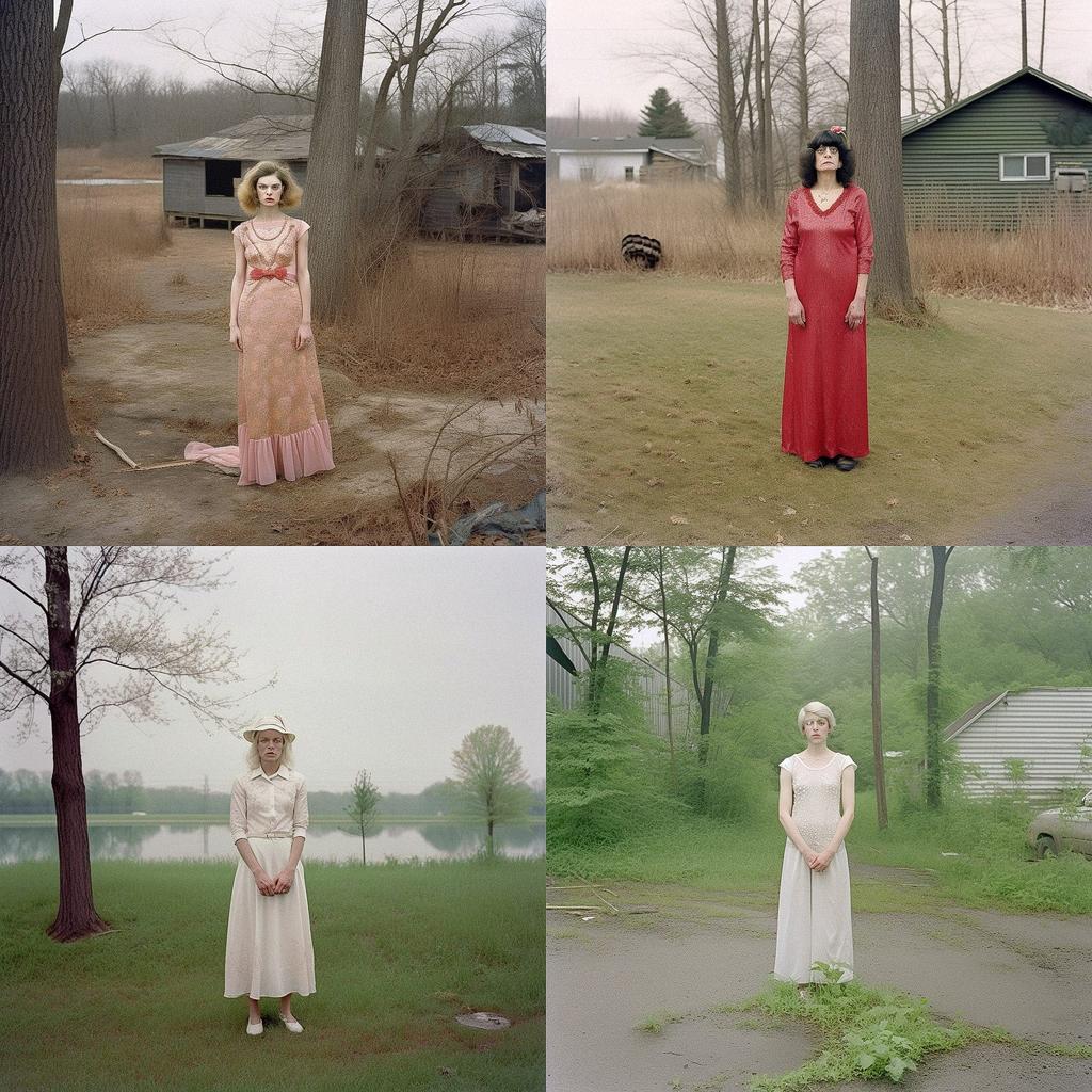Alec Soth style, Midjourney V5, render 1 of 4