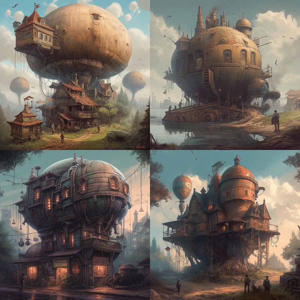 Alejandro Burdisio style, Midjourney V5, render 1 of 4