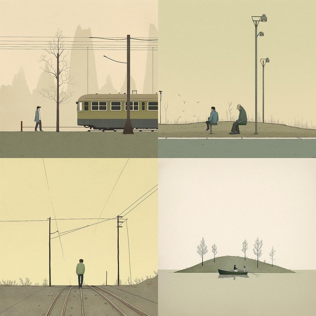 Alessandro Gottardo style, Midjourney V5, render 1 of 4