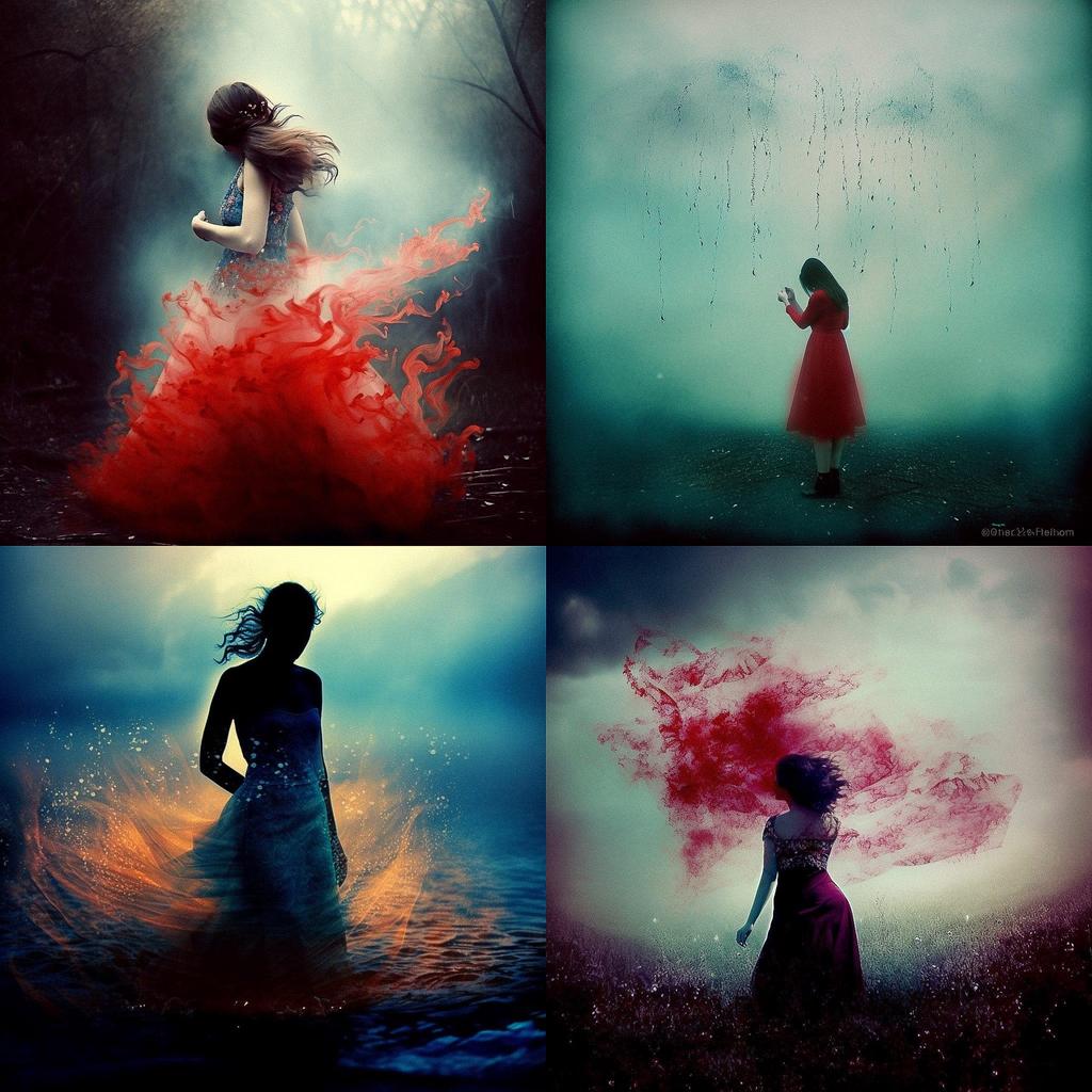Aliza Razell style, Midjourney V5, render 1 of 4