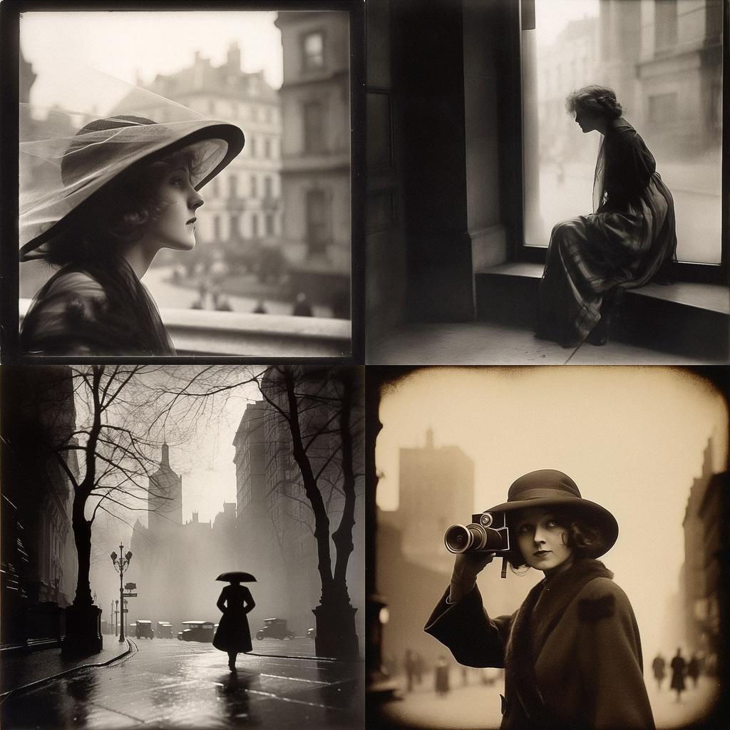 Alvin Langdon Coburn style, Midjourney V5, render 1 of 4