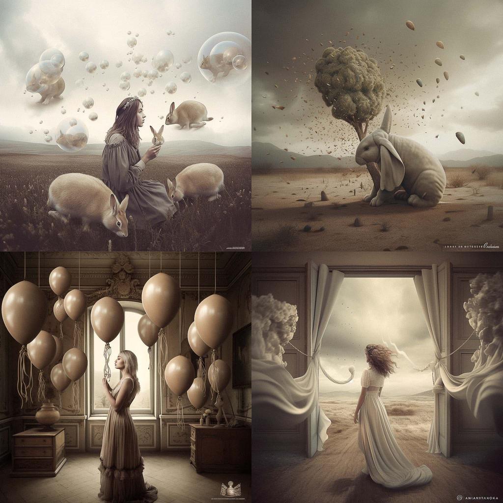 Amandine van Ray style, Midjourney V5, render 1 of 4