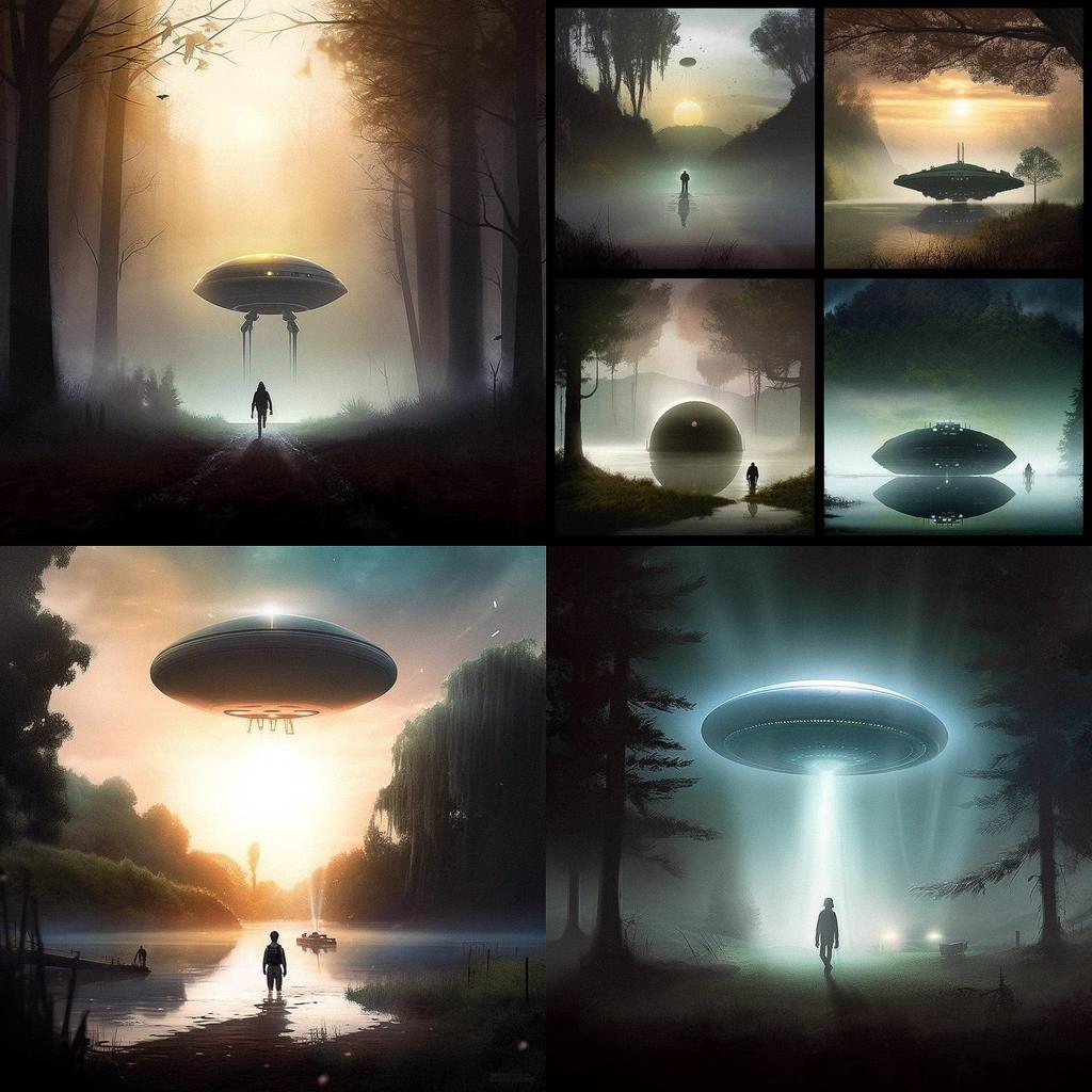 Andy Fairhurst style, Midjourney V5, render 1 of 4