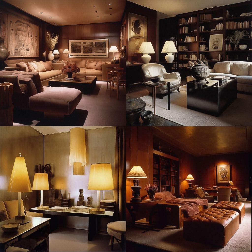 Angelo Donghia style, Midjourney V5, render 1 of 4