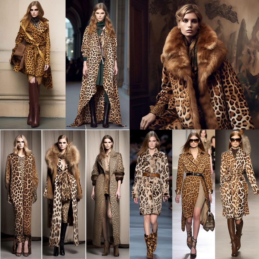 Animalier fashion style, Midjourney V5, render 1 of 4