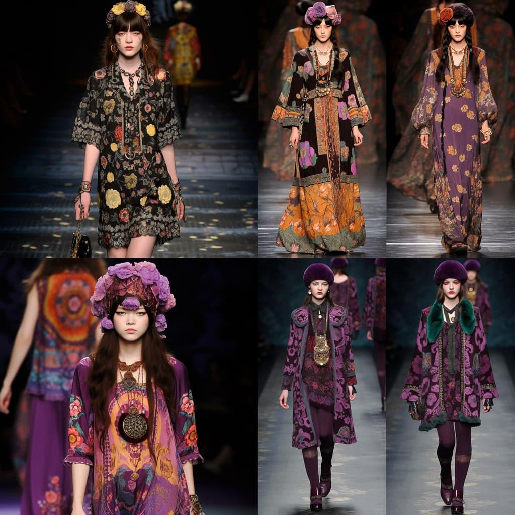 Anna Sui style, Midjourney V5, render 1 of 4