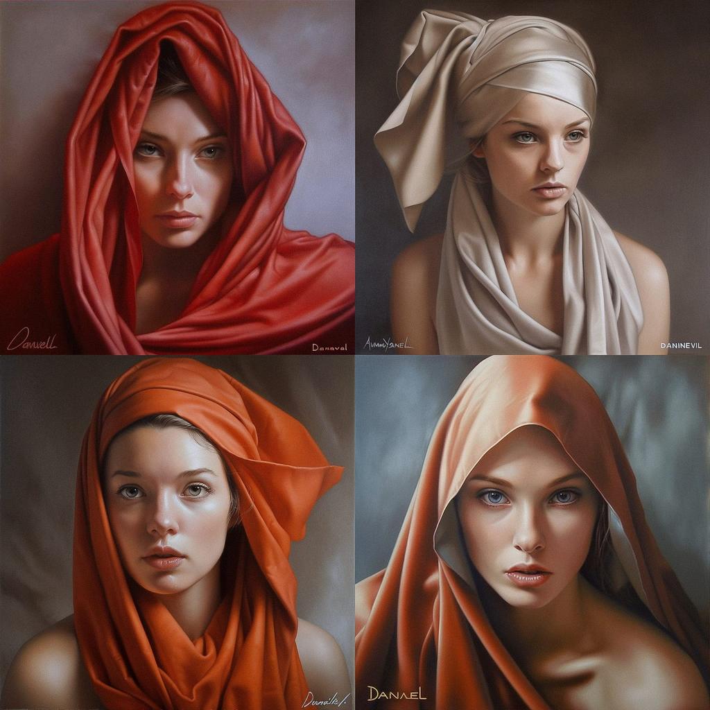 Anne Dewailly style, Midjourney V5, render 1 of 4