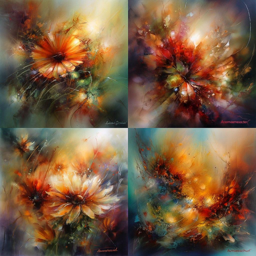 Annette Schmucker style, Midjourney V5, render 1 of 4