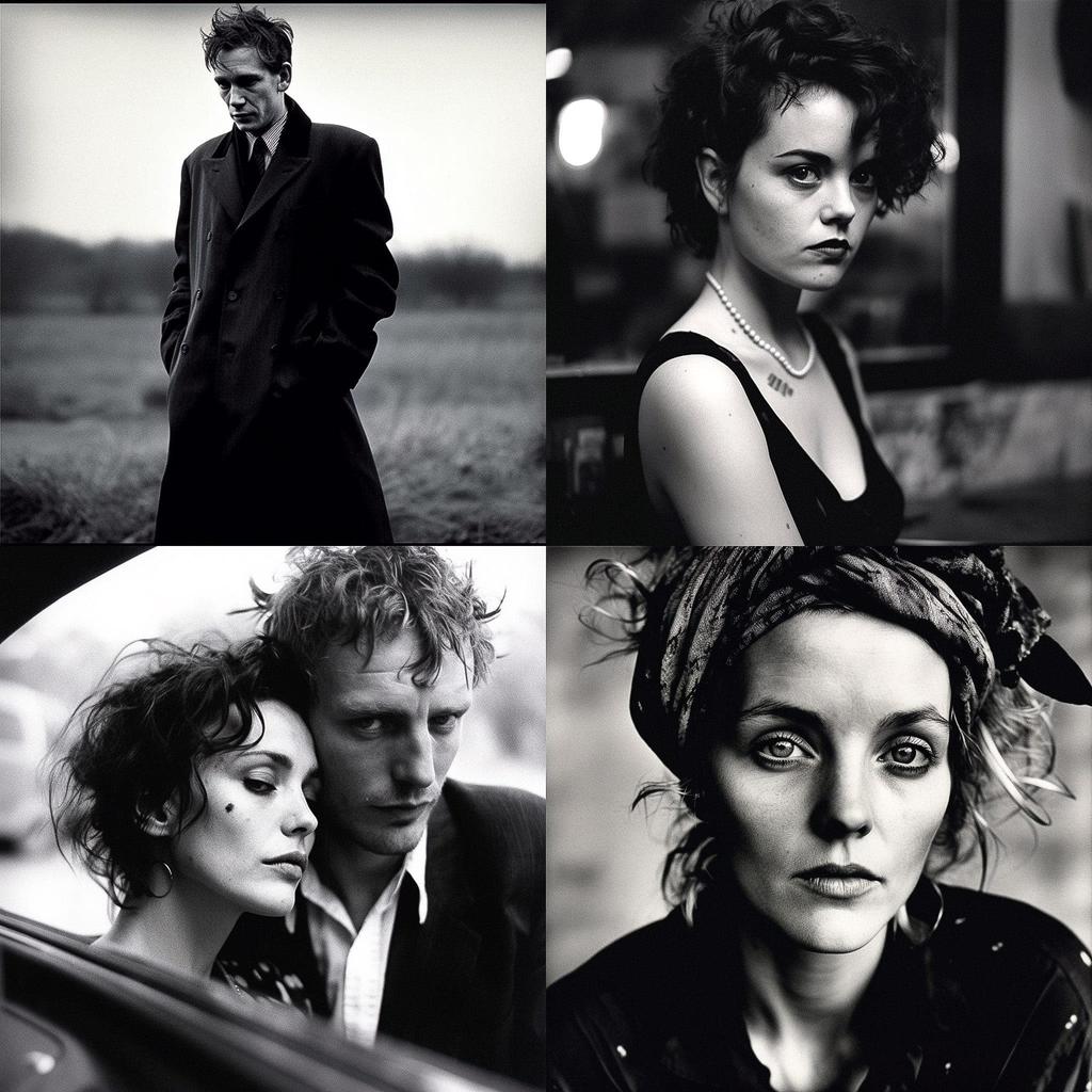 Anton Corbijn style, Midjourney V5, render 1 of 4