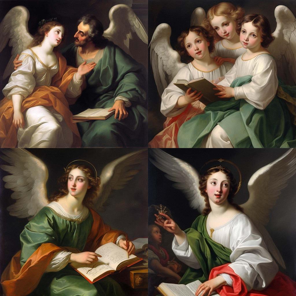 Anton Raphael Mengs style, Midjourney V5, render 1 of 4