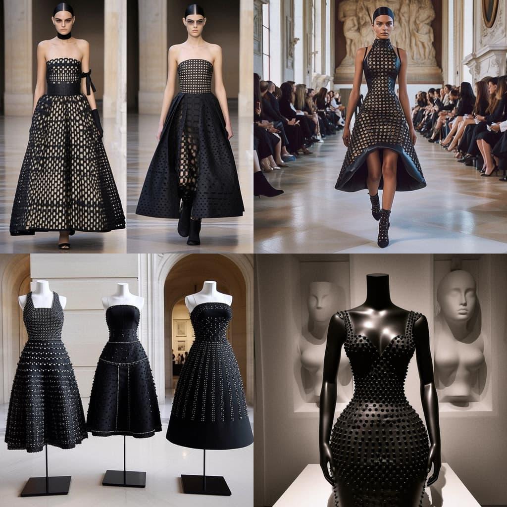 Azzedine Alaia style, Midjourney V5, render 1 of 4