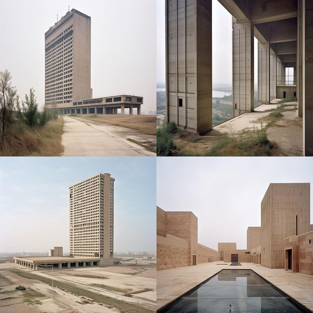 Bas Princen style, Midjourney V5, render 1 of 4