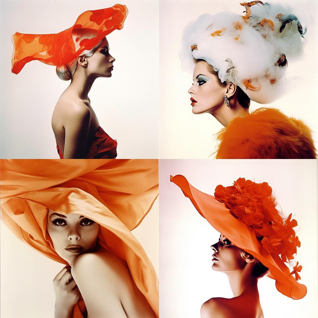 Bert Stern style, Midjourney V5, render 1 of 4