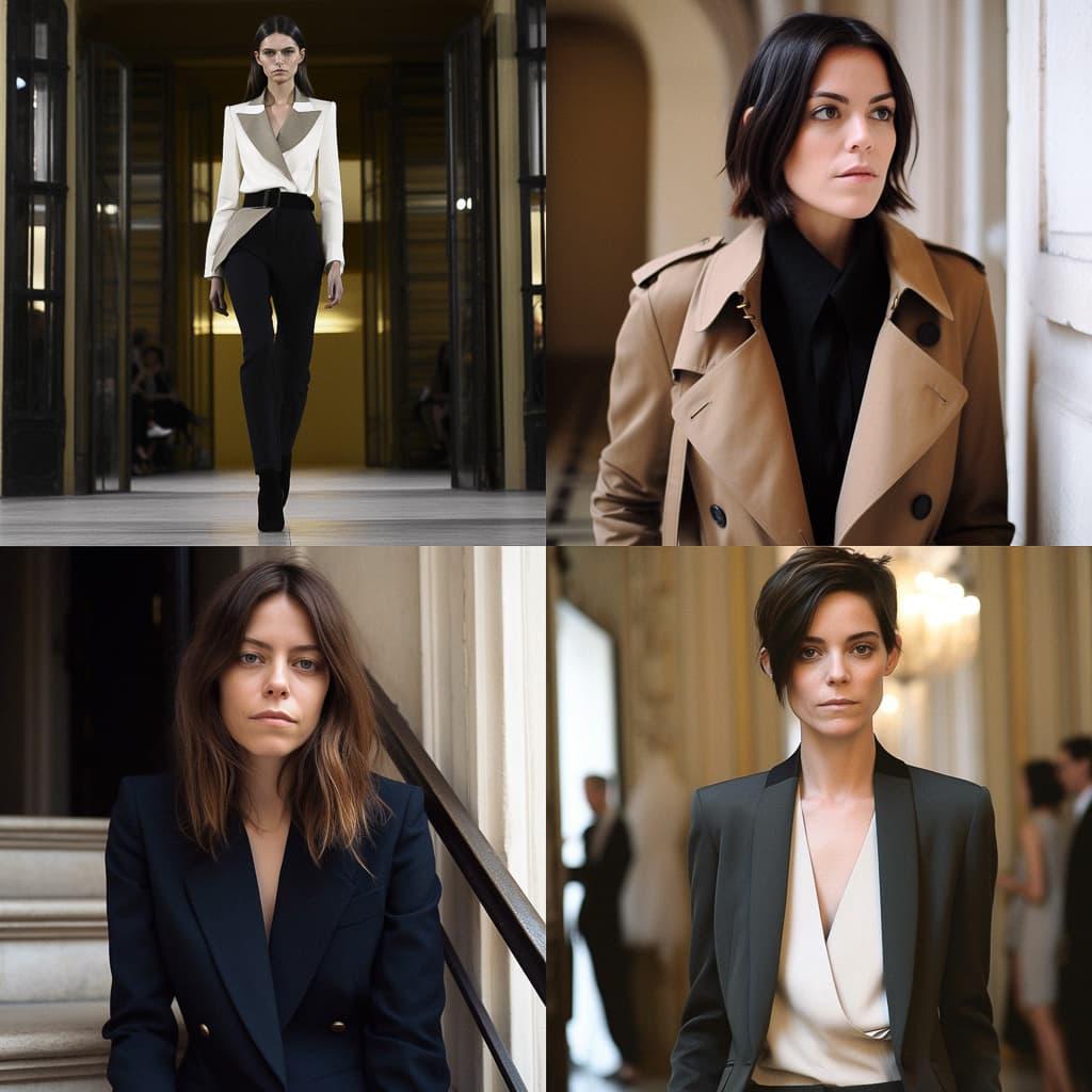 Bouchra Jarrar style, Midjourney V5, render 1 of 4