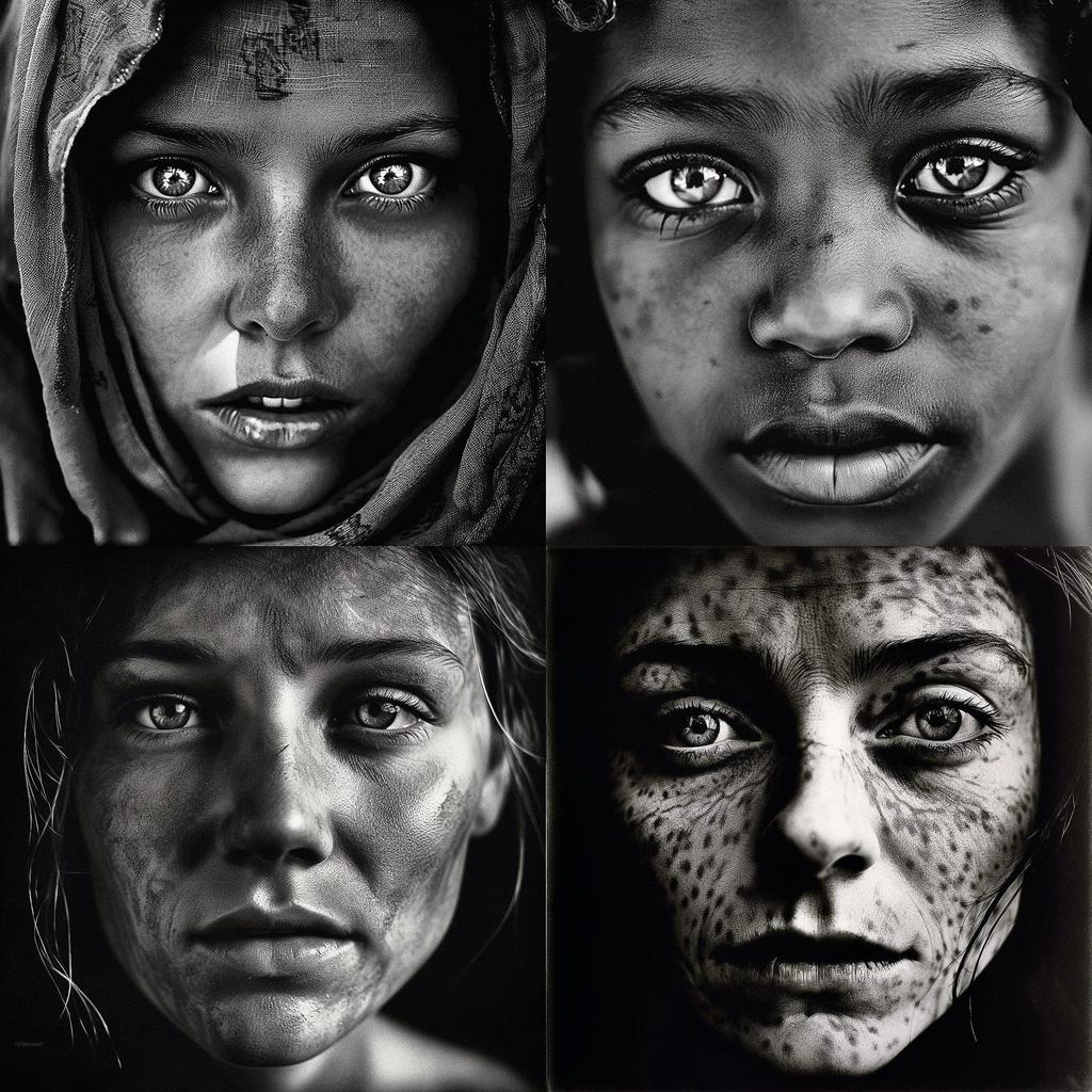 Brett Walker style, Midjourney V5, render 1 of 4