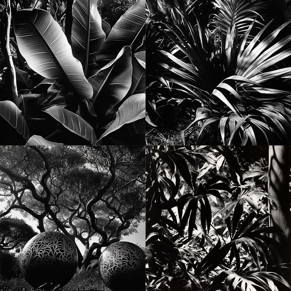 Brett Weston style, Midjourney V5, render 1 of 4